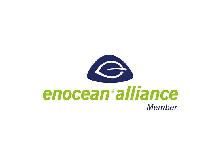 EnOcean kablosuz standardına uygun.