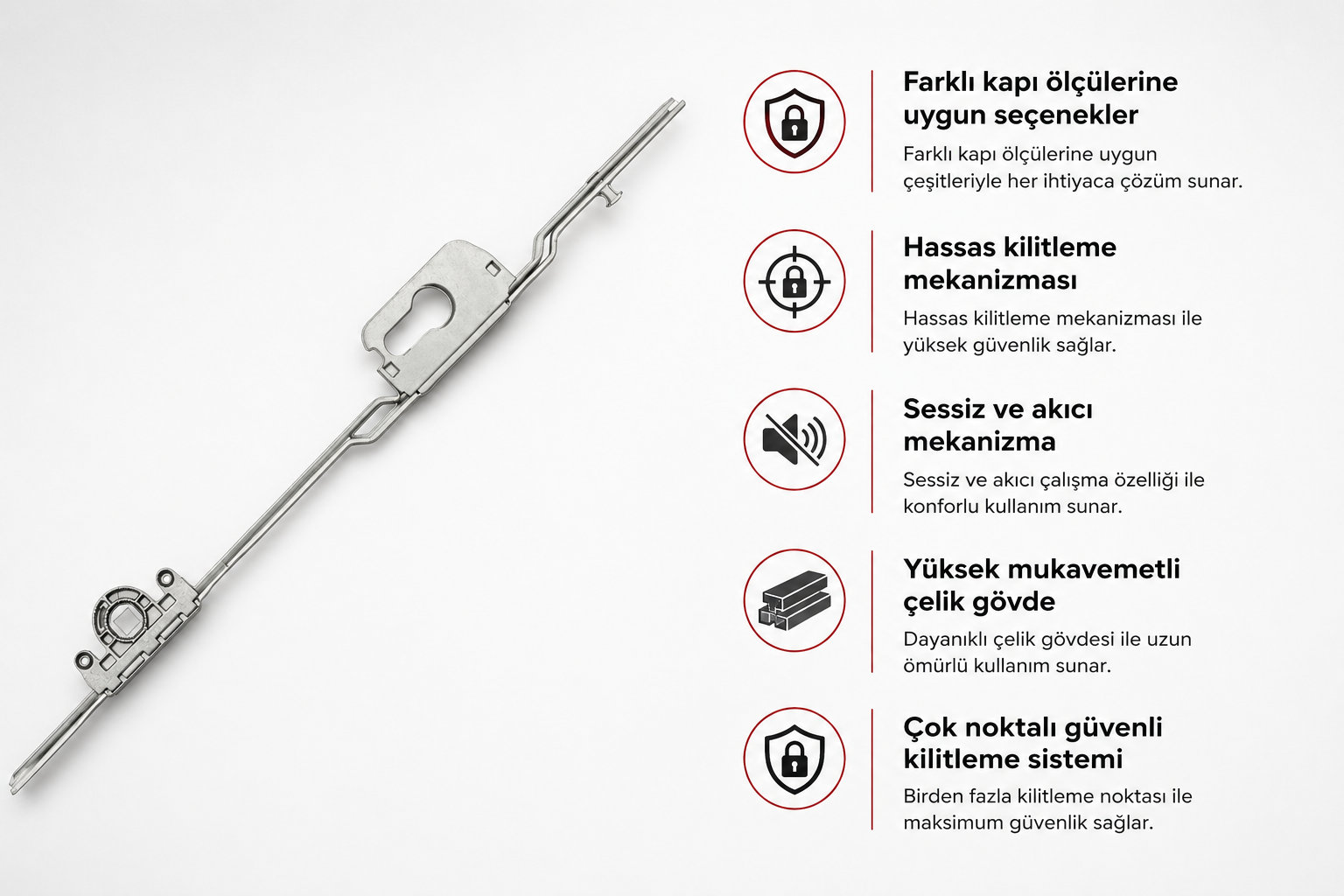 KİLİTLİ KAPI İSPANYOLETLERİ